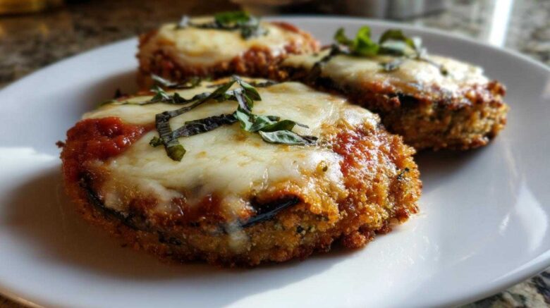 Sheet Pan Eggplant Parmesan