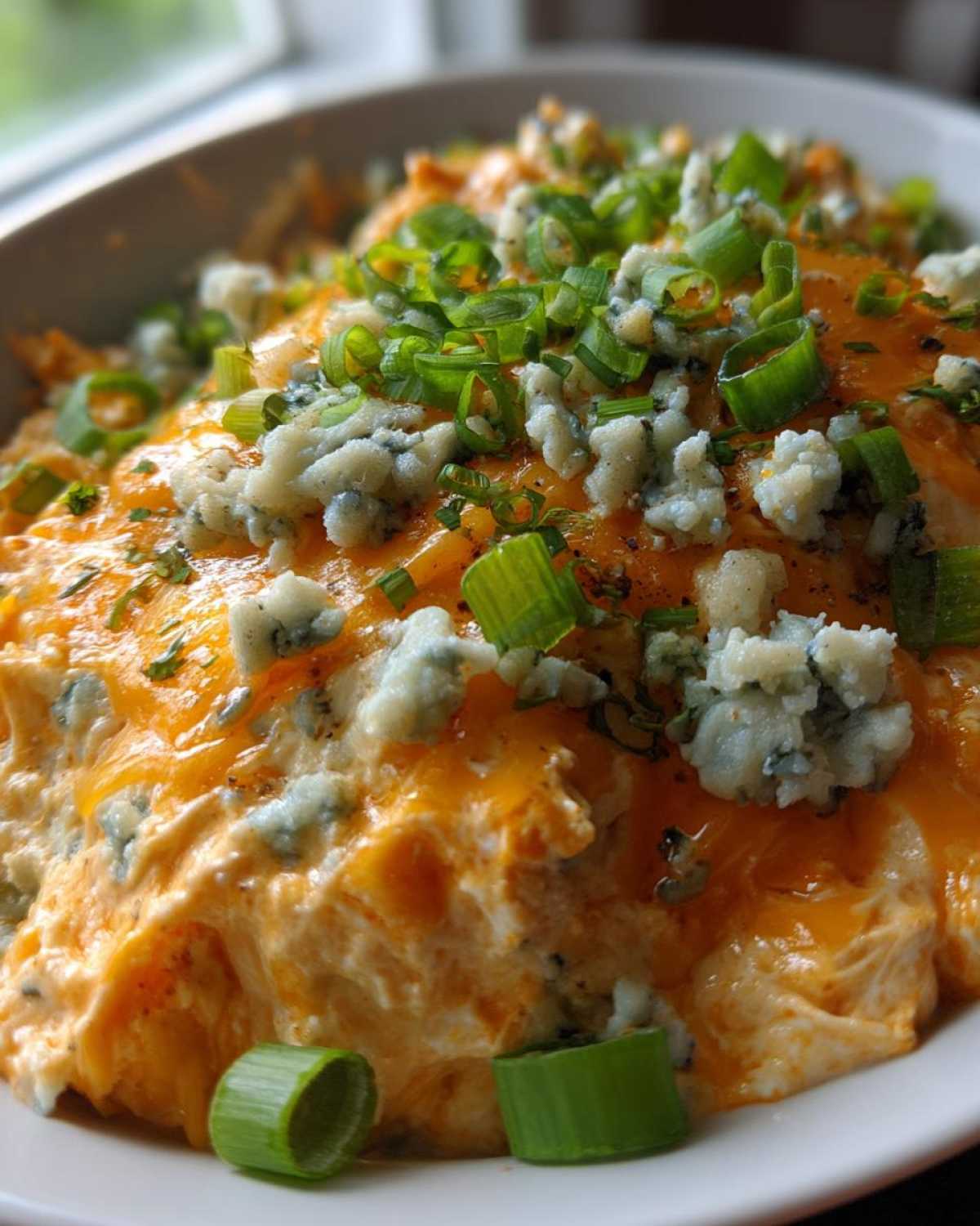 Slow Cooker Buffalo Chicken Dip - detail 1