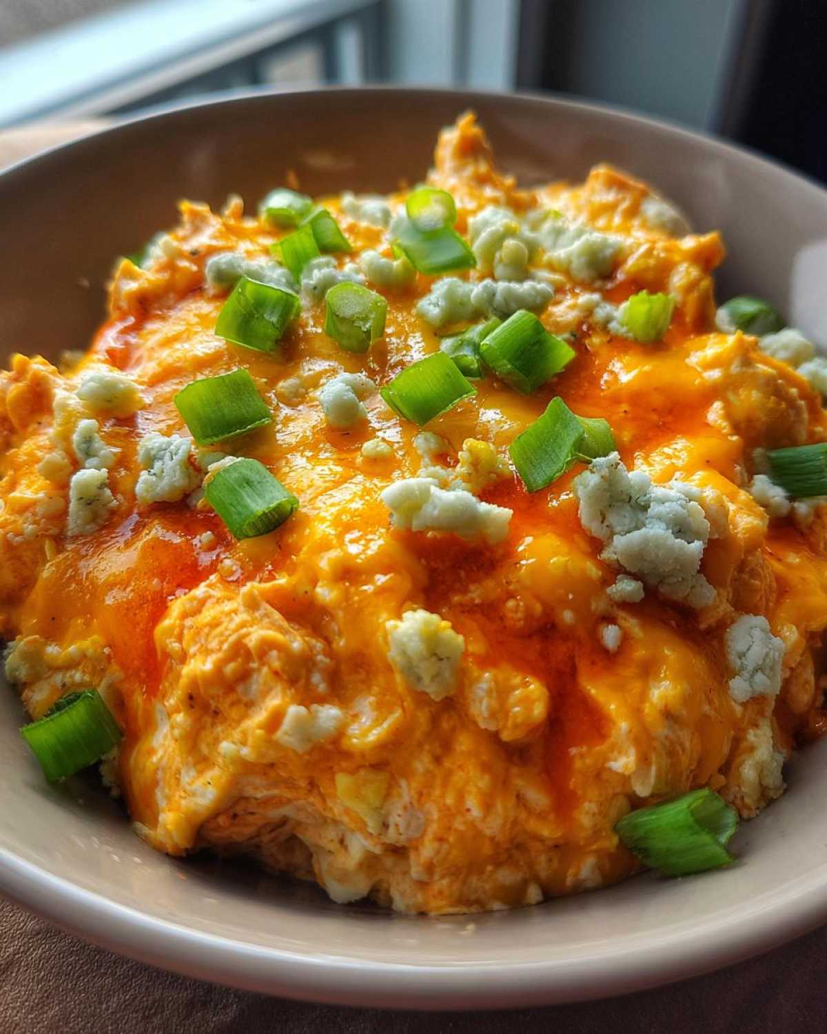 Slow Cooker Buffalo Chicken Dip - detail 2