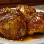 Slow Cooker Honey Garlic Chicken Thighs