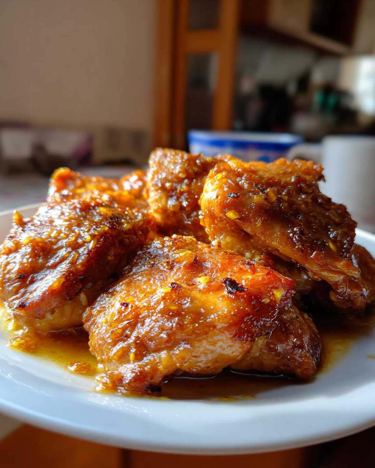 Slow Cooker Honey Garlic Chicken Thighs - detail 4