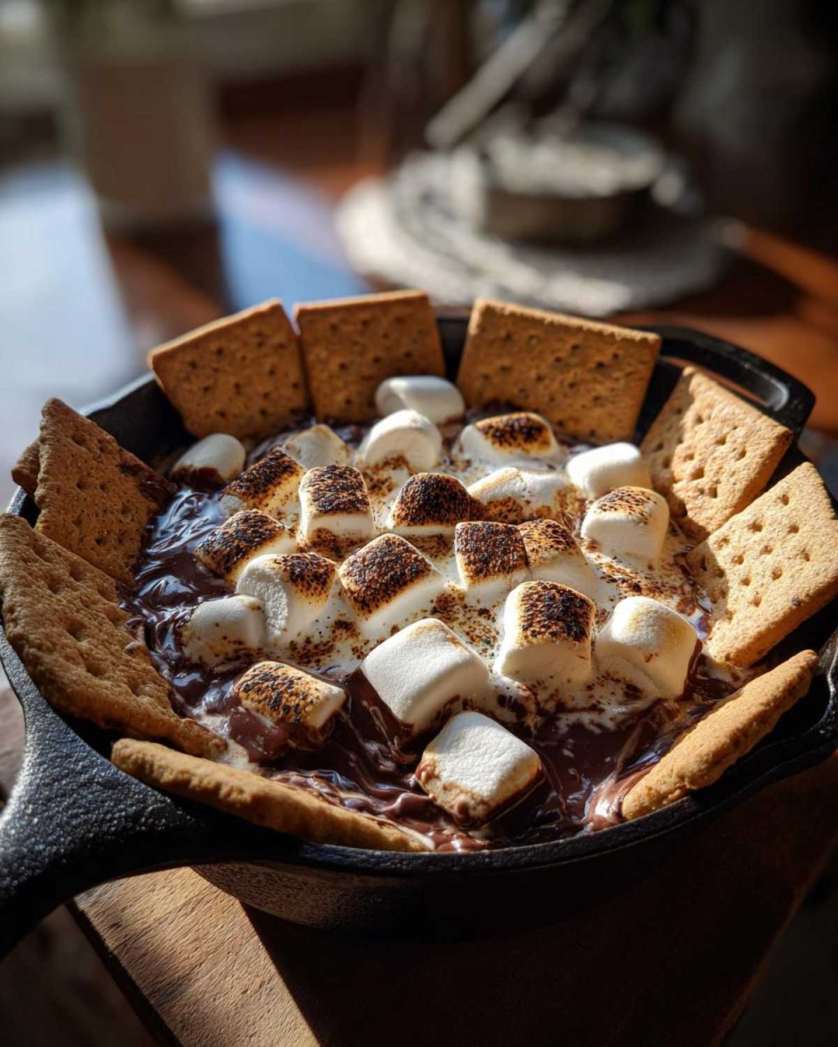 S’mores Skillet Dip - detail 1