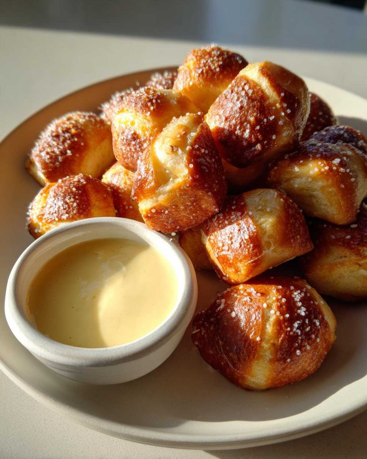 Soft Pretzel Bites with Beer Cheese - detail 1