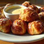Soft Pretzel Bites with Beer Cheese