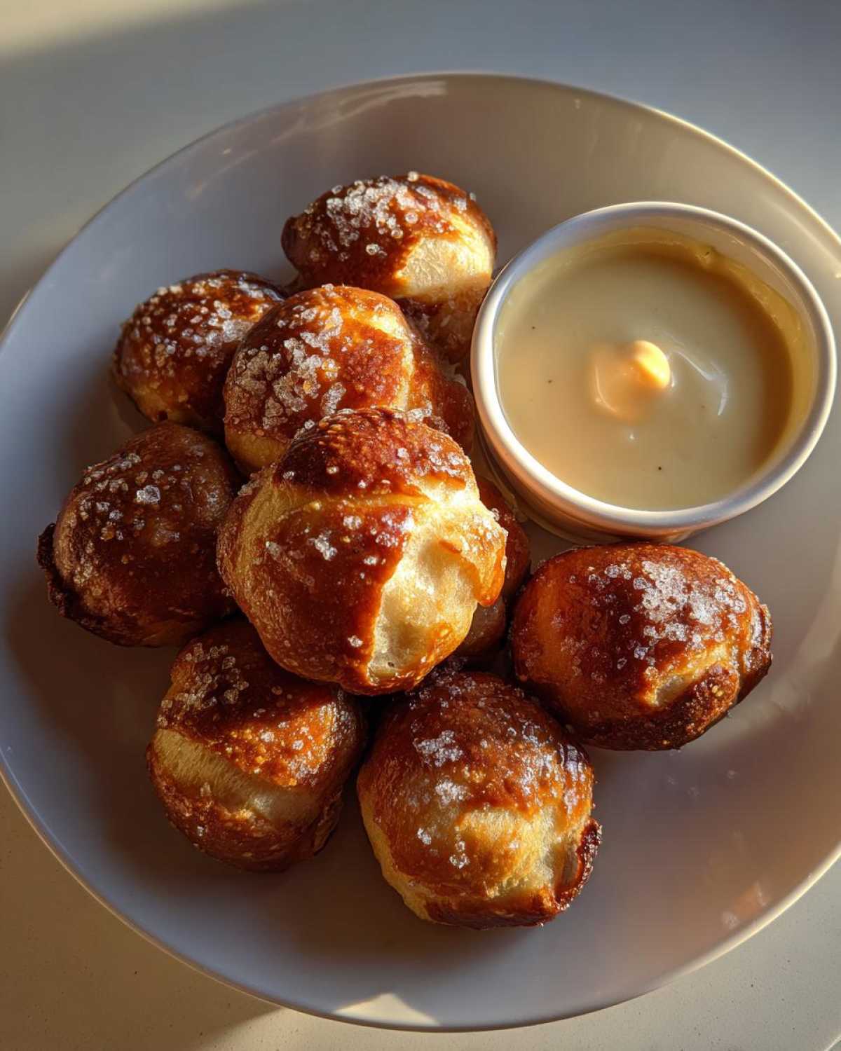 Soft Pretzel Bites with Beer Cheese - detail 3