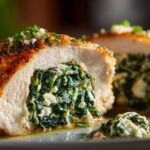 Spinach & Feta Stuffed Chicken