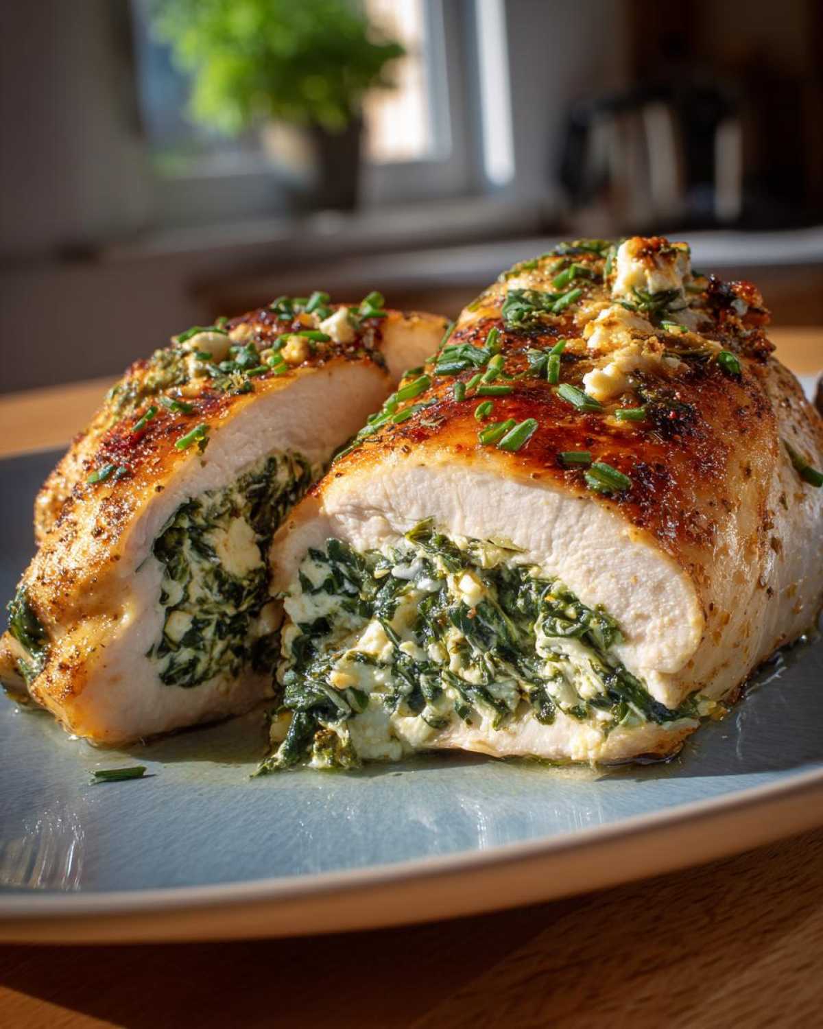 Spinach & Feta Stuffed Chicken - detail 3