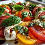 Tomato Burrata Salad with Basil