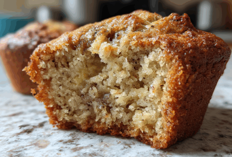 Vegan banana muffins