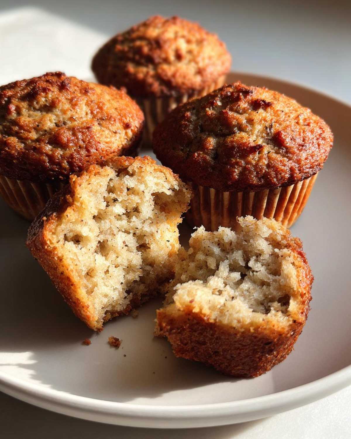 Vegan protein muffins - detail 2