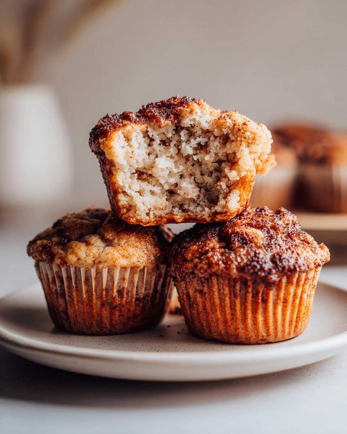 Vegan protein muffins - detail 4