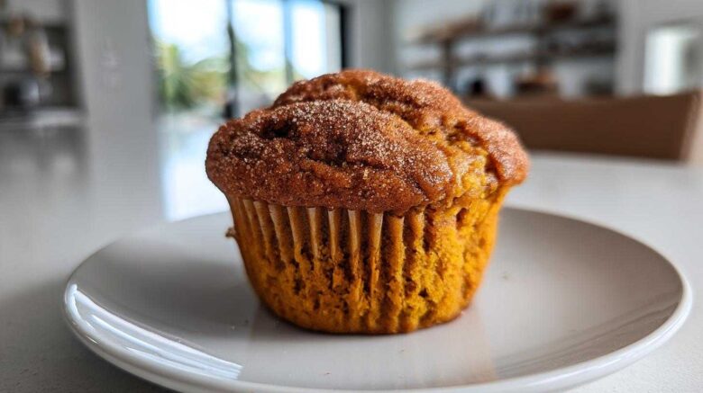 Vegan pumpkin muffins