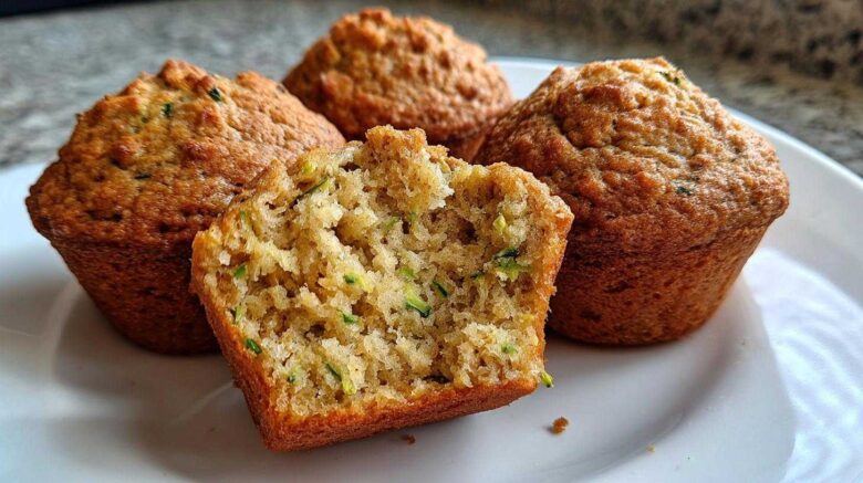 Vegan zucchini muffins