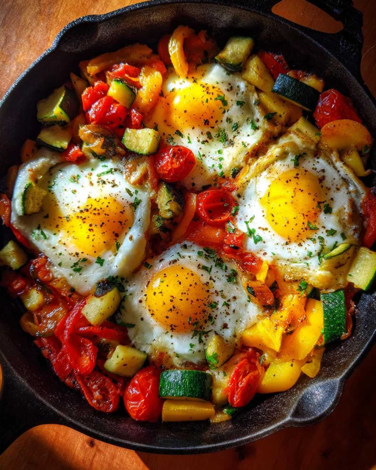 Veggie Hash Breakfast Skillet - detail 4