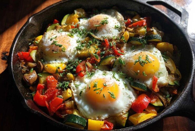 Veggie Hash Breakfast Skillet