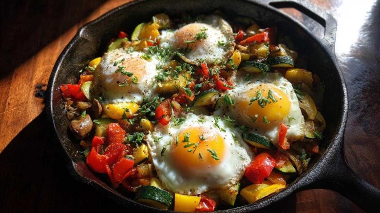 Veggie Hash Breakfast Skillet