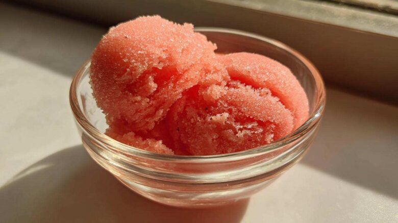 Watermelon Sorbet (3-Ingredient)