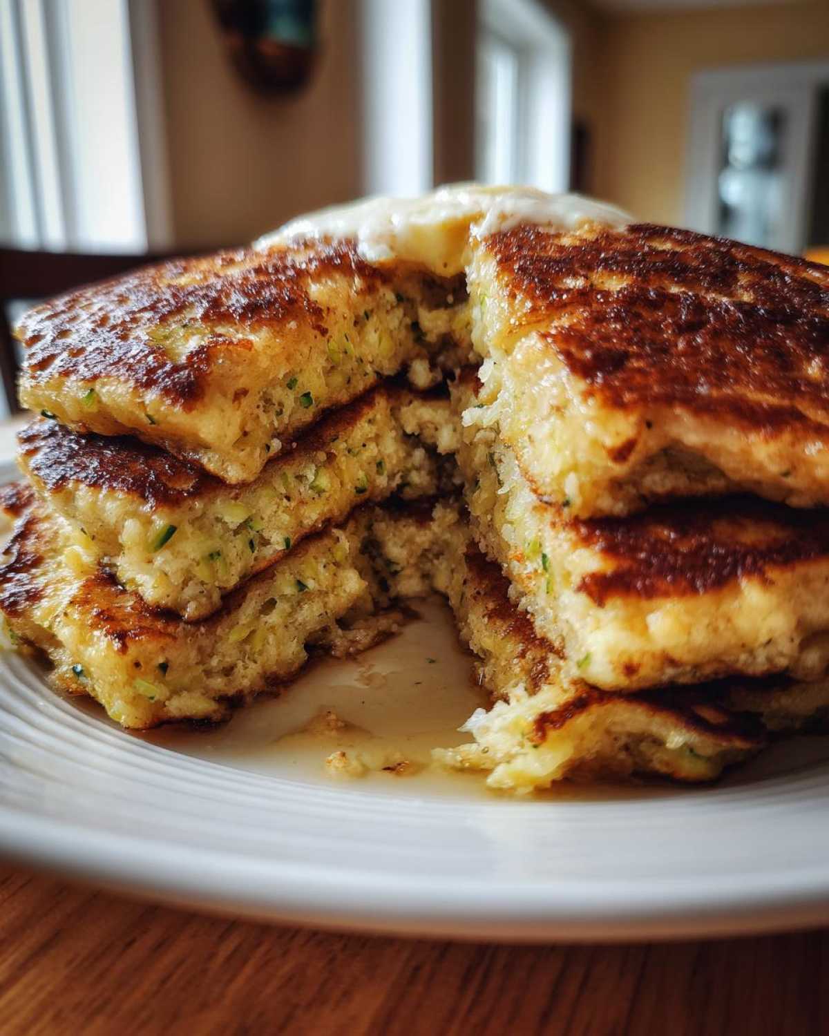 Zucchini Bread Pancakes - detail 1