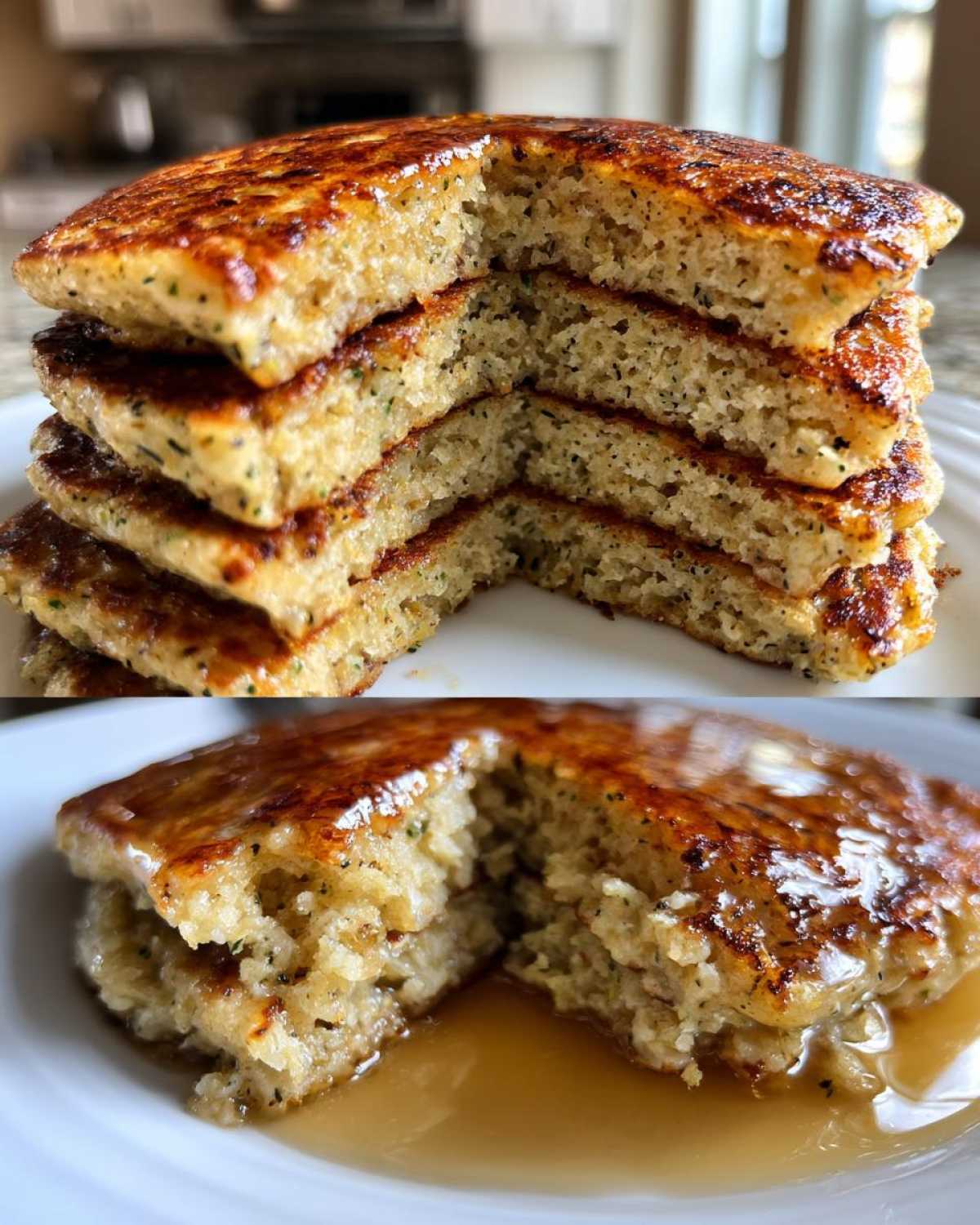 Zucchini Bread Pancakes - detail 3