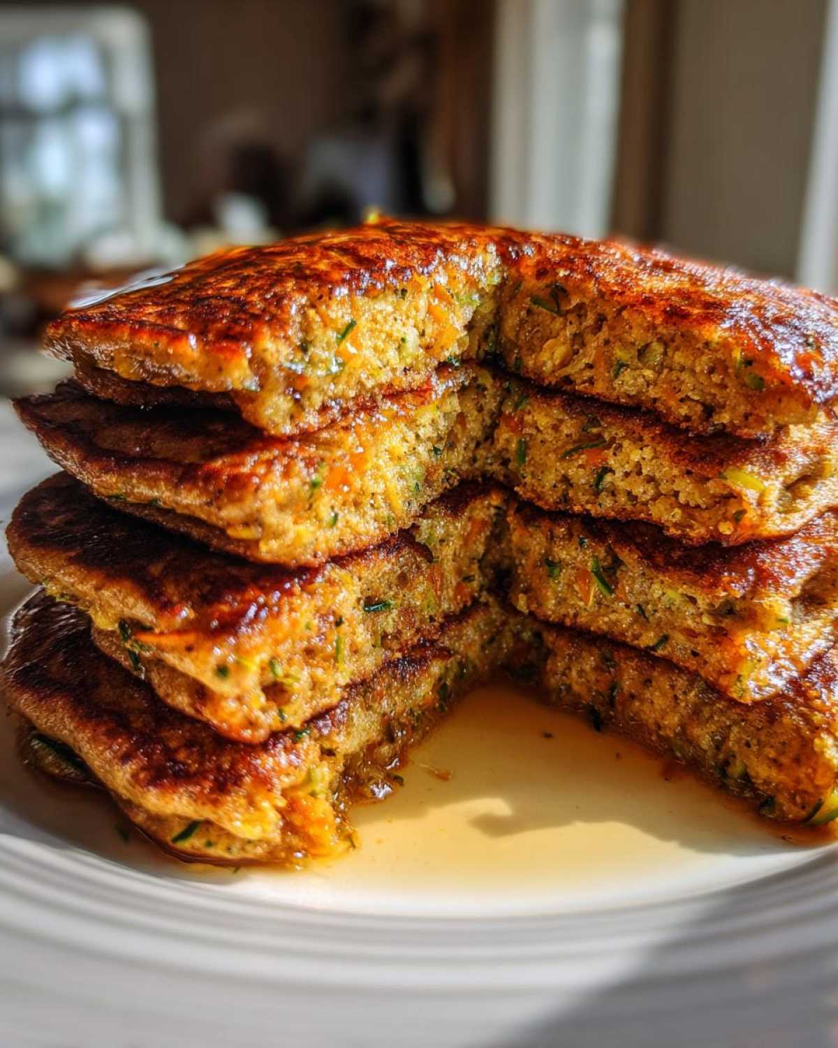 Zucchini Bread Pancakes - detail 4